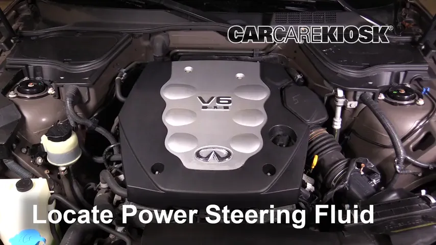 2005 Infiniti FX35 3.5L V6 Power Steering Fluid